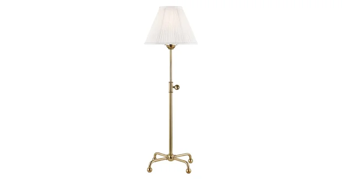 Hudson Valley Lighting Classic No.1 Single Light 24″ Tall Buffet Table Lamp