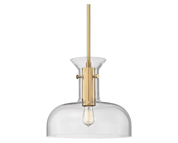 Hudson Valley Lighting Coffey 14.75″ Pendant – Aged Brass (Dropshippable)