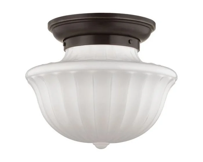 Hudson Valley Lighting Dutchess 2 Light Large Flush Mount – Old Bronze (Dropshippable)