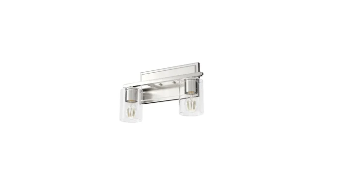 Hunter Kerrison 2 Light Vanity Light with Shades