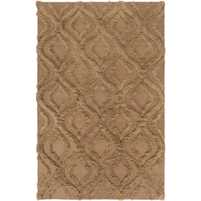 Hydaburg Modern Mocha Area Rug