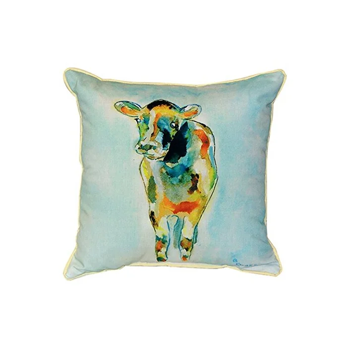 Indoor/Outdoor Decorative Pillow 18×18 Large Waterproof Cushion