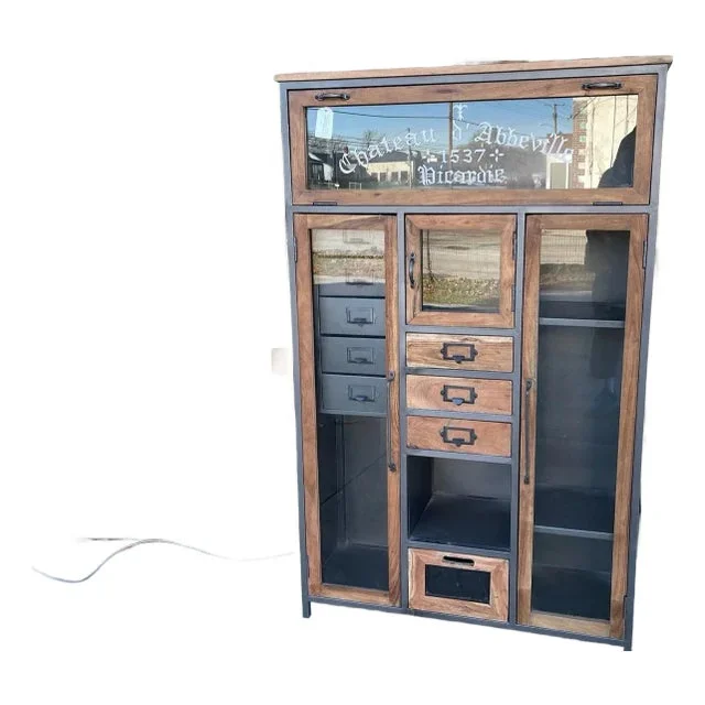 Industrial Apothecary Cabinet