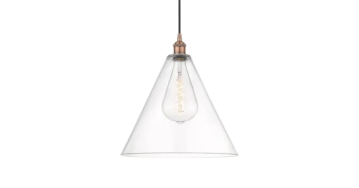 Innovations Lighting Edison Cone 16″ Wide Pendant
