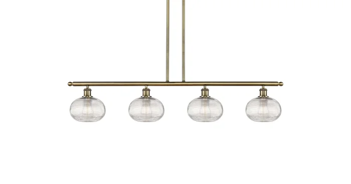 Innovations Lighting Ithaca 4 Light 48″ Wide Linear Pendant