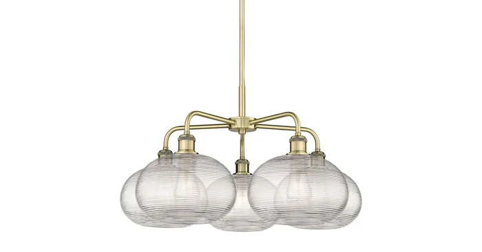 Innovations Lighting Ithaca 5 Light 28″ Wide Chandelier
