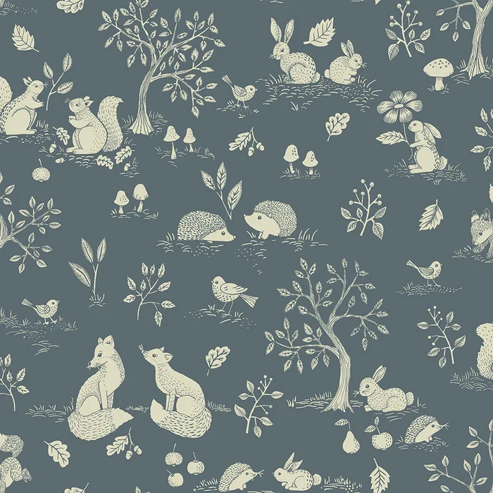 Ivar Wallpaper – Blue