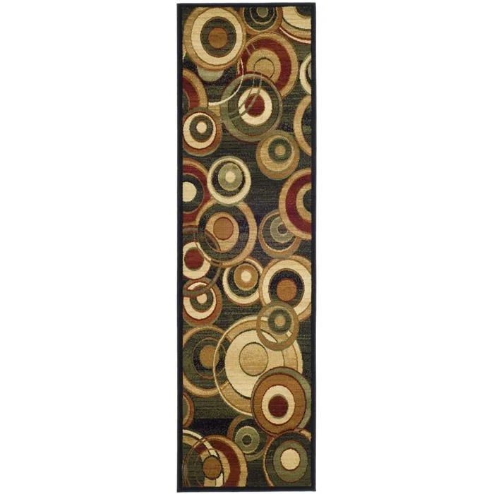 Ivory Multi Polypropylene Power Loomed Area Rug 2×8 Runner – Safavieh