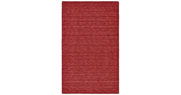 James Allan Ferron 3-1/2′ x 5-1/2′ Wool Hand Loomed Solid Rectangular Area Rug From the Formoso Collection