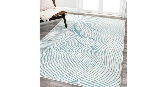 JONATHAN Y Lighting Luxor 4′ x 6′ Polypropylene Abstract and Geometric Indoor Rectangular Area Rug