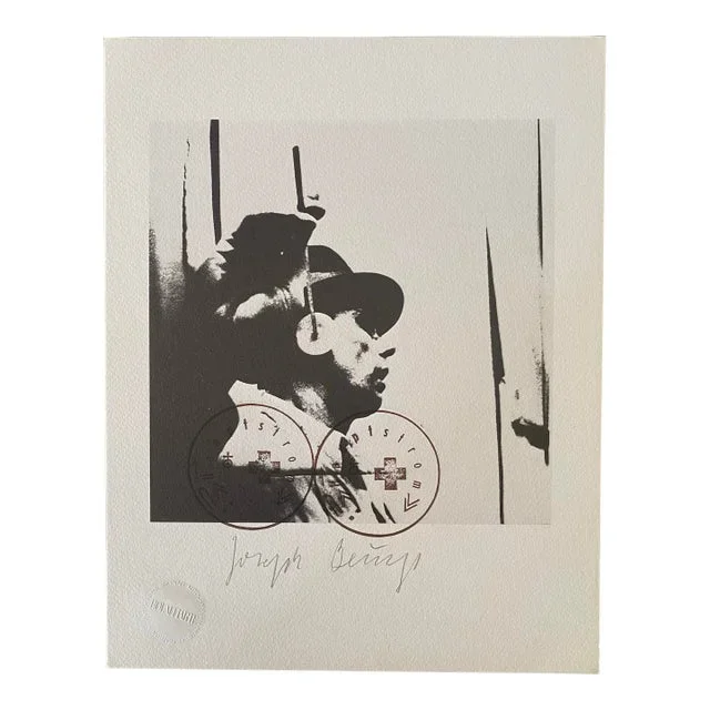 Joseph Beuys, Signed 1980 Lithograph Print, Contemporary, Abstract, Modern