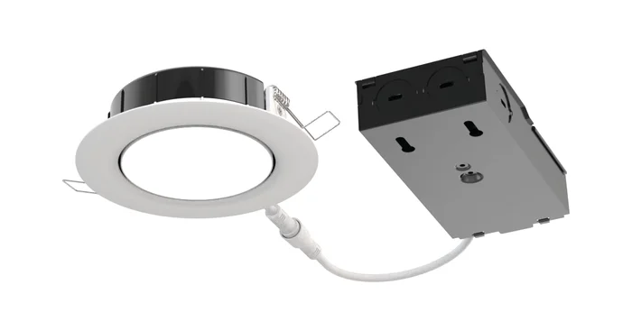 Juno Lighting Wafer 4″ Smart Tunable CCT Integrated LED Adjustable Canless Recessed Trim