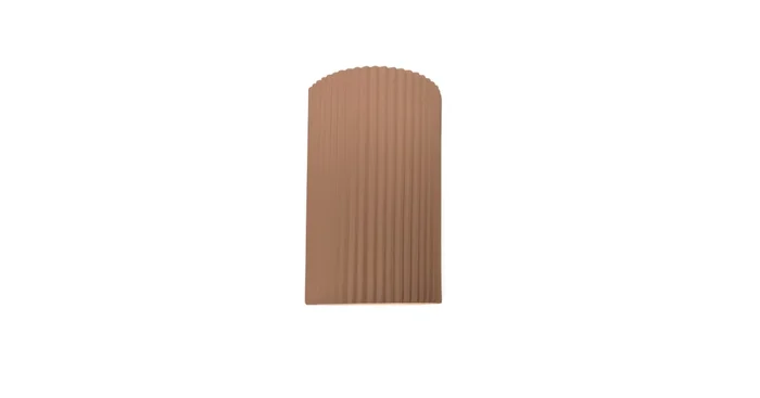 Justice Design Group Ambiance 10″ Tall LED Outdoor Wall Sconce