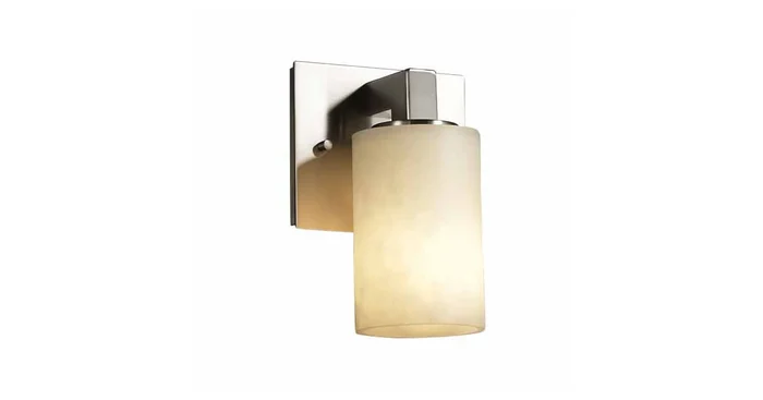 Justice Design Group Clouds 1 Light Bathroom Sconce