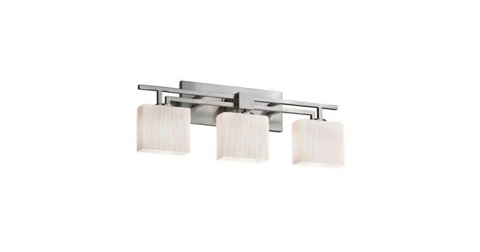 Justice Design Group Fusion 26″ Aero 3 Light LED Vanity Light