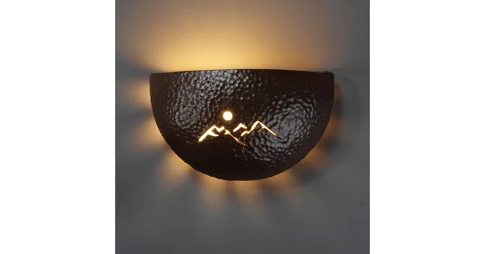 Justice Design Group Sun Dagger 9.75″ Wall Sconce