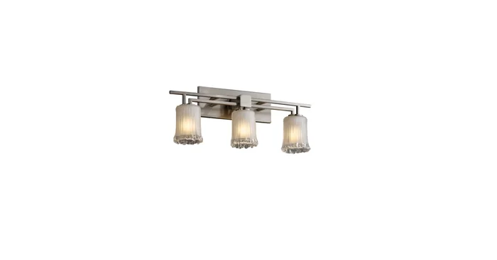 Justice Design Group Veneto Luce 4.5″ Cylinder Bathroom Vanity Light