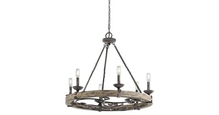 Kichler Taulbee 6 Light 1 Tier Chandelier
