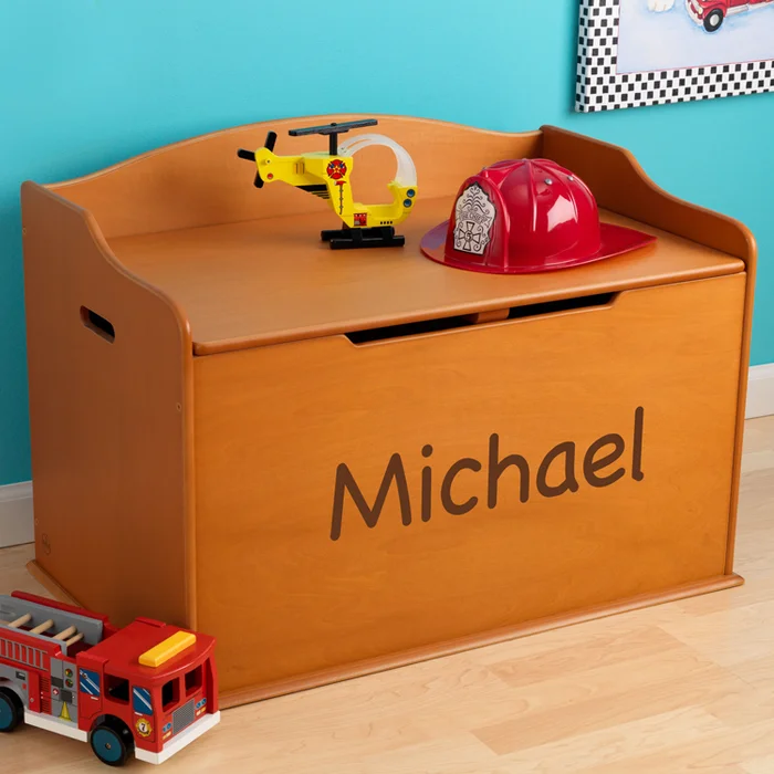 KidKraft Austin Toy Box in Honey