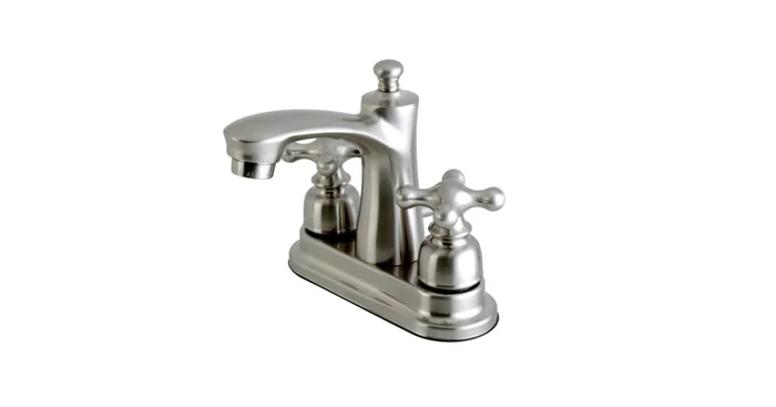 Kingston Brass Victorian 1.2 GPM Centerset Bathroom Faucet with Pop-up Drain Assembly