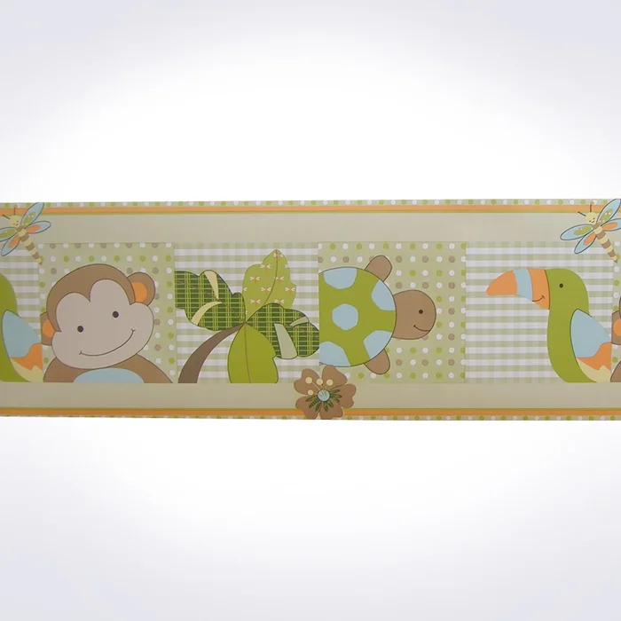 Lambs & Ivy Papagayo Wallpaper Border