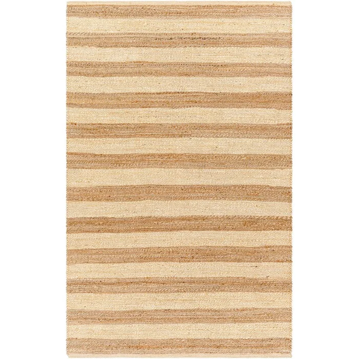 Larraine Modern Light Beige/Medium Brown Area Rug