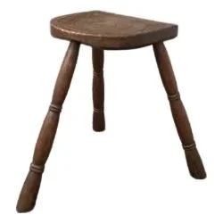Late 19th Century French Farmhouse Milking Stool