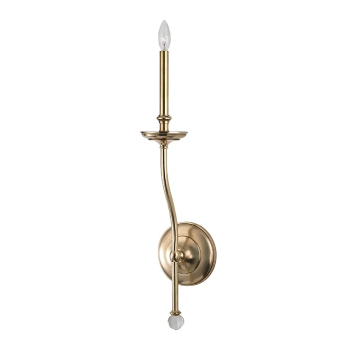 Lauderhill Wall Sconce 6″ – Aged Brass