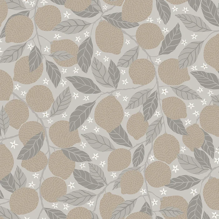 Lemona Wallpaper – Gray