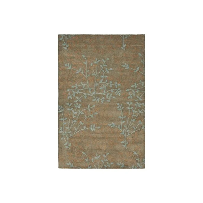 Light Brown Multi Color Modern Wool Viscose Pile Rug 9’6×7’6 – Safavieh
