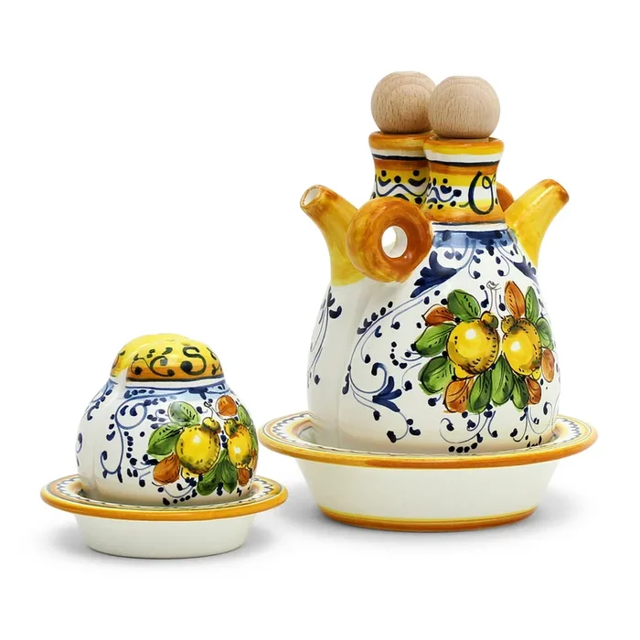 LIMONCINI: ‘The Better Half’ Oil+Vinegar and Salt+Pepper Sets