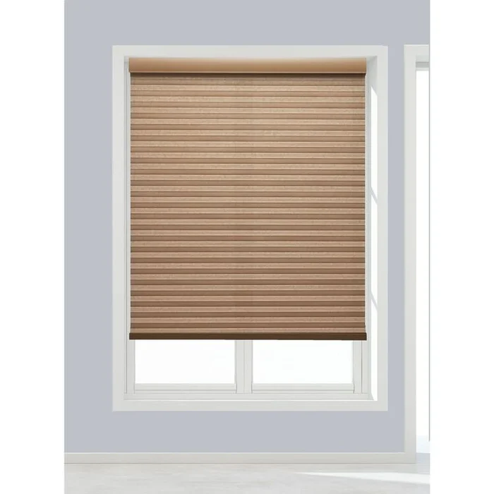 Linen Avenue Cordless Cellular Light Filtering Shade, 43 W x 84 H, Harvest