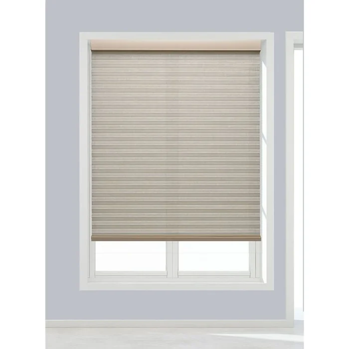 Linen Avenue Cordless Cellular Light Filtering Shade, 46 W x 84 H, Muslin