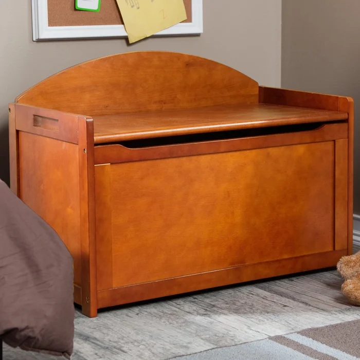 Lipper Toy Chest in Pecan