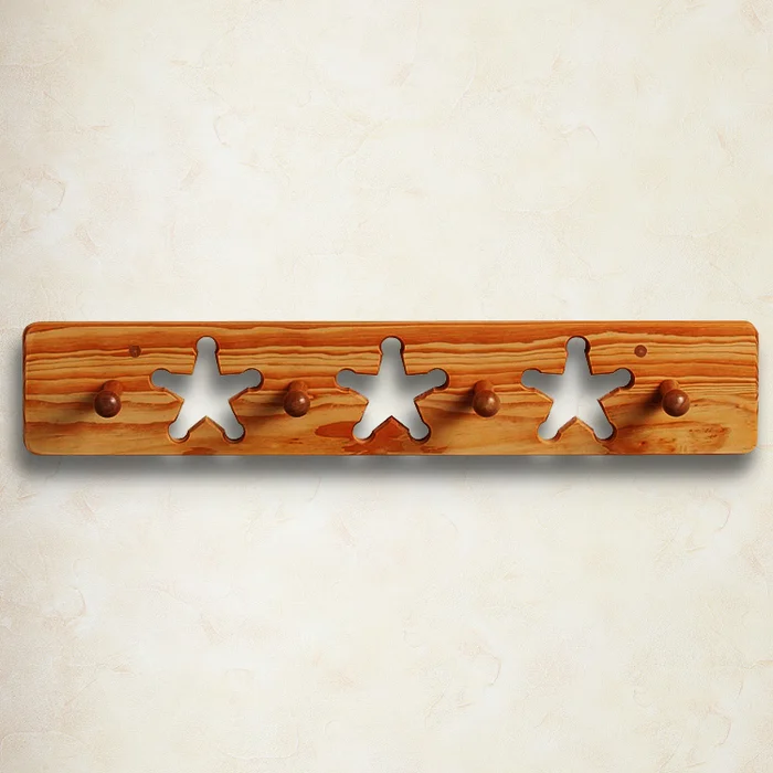 Little Colorado Peg Rack – Honey Oak