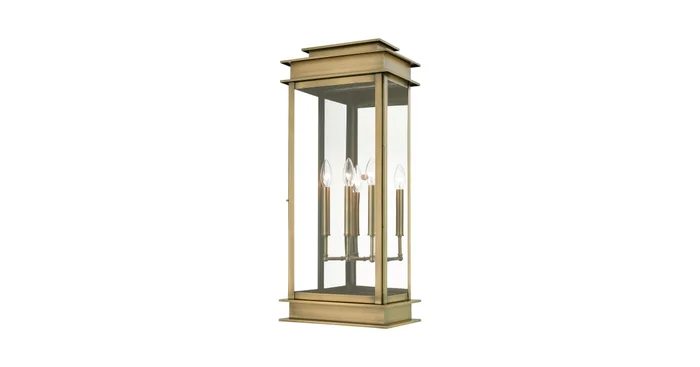 Livex Lighting Princeton 3 Light 29″ Tall Commercial Wall Sconce