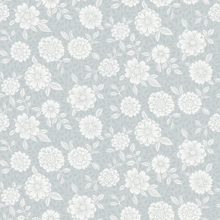 Lizette Wallpaper – Light Blue