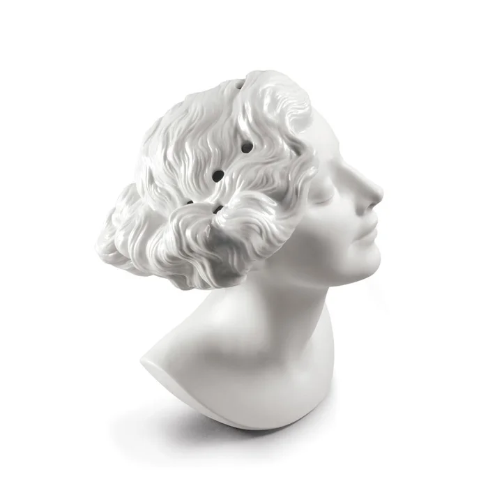 Lladro Daisy Woman Bust Vase
