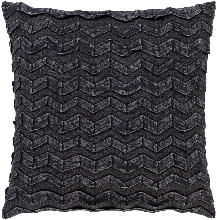 Lochristi Black Pillow Cover