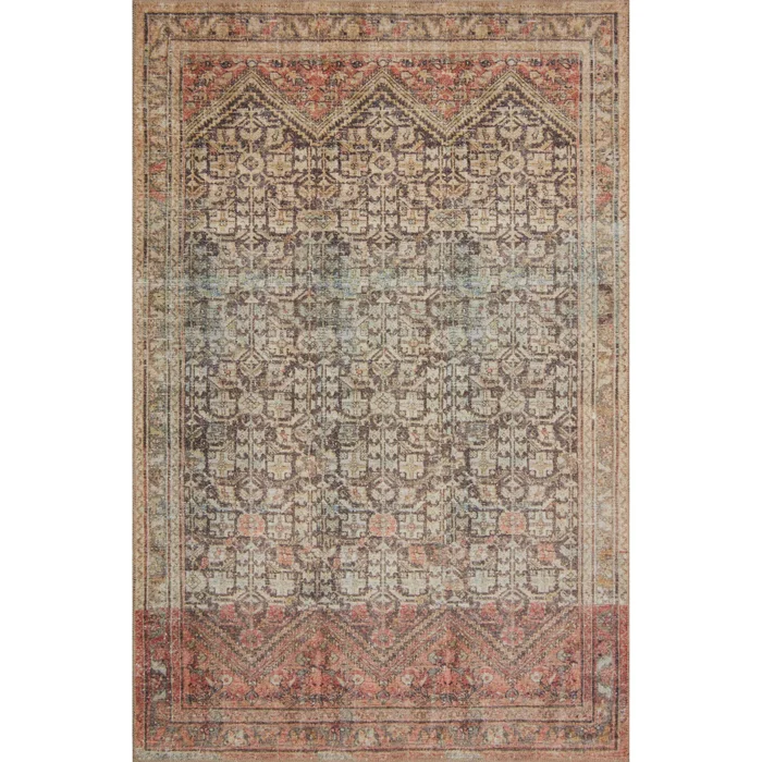 Loloi II Loren LQ-17 Charcoal / Multi Rug DC10