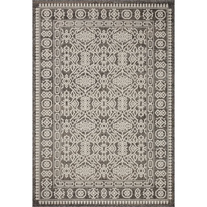 Loloi II Rainier RAI-02 Pebble / Ivory Rug DC10