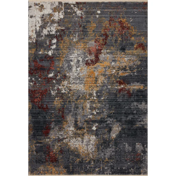 Loloi II Samra SAM-03 Dk. Grey / Spice Rug DC10