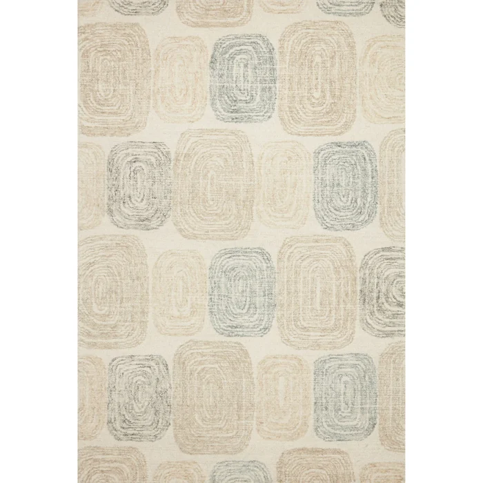 Loloi Milo MLO-01 Teal / Neutral Rug