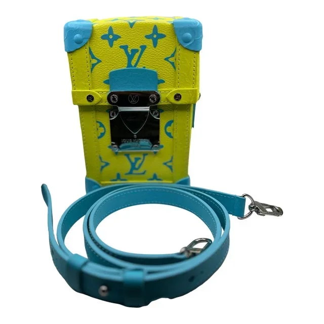Louis Vuitton Playground Vertical Trunk Wallet Shoulder Bag