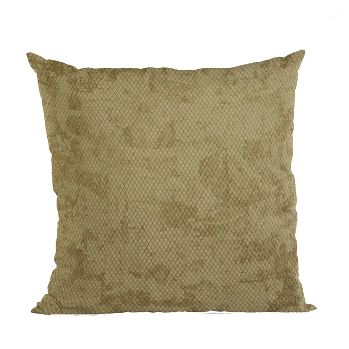 Luxury Textured Throw Pillow with Hidden Map Diamond Pattern
