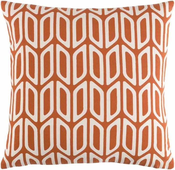 Magele Burnt Orange Pillow Cover