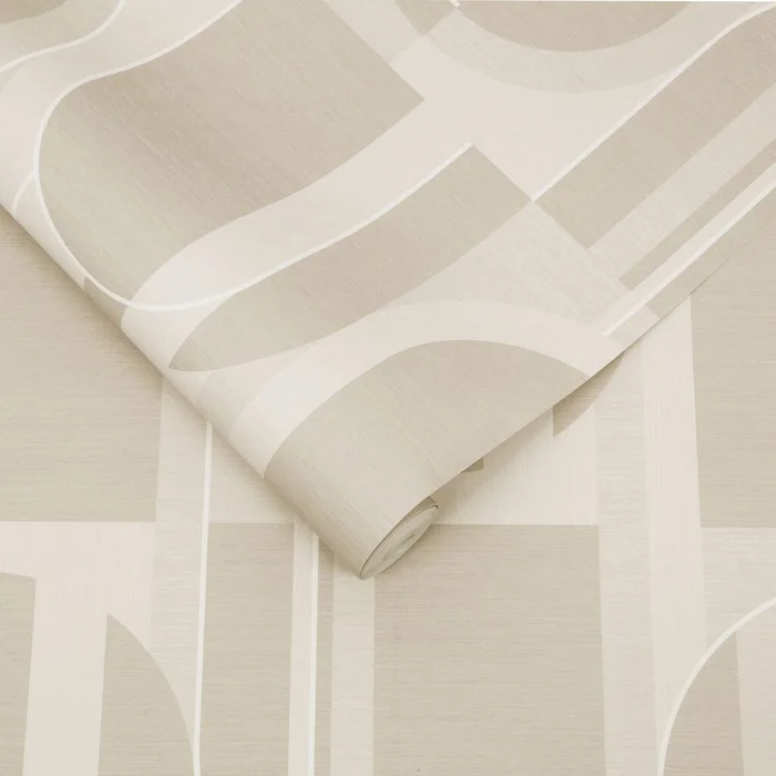 Marcia Wallpaper – Taupe
