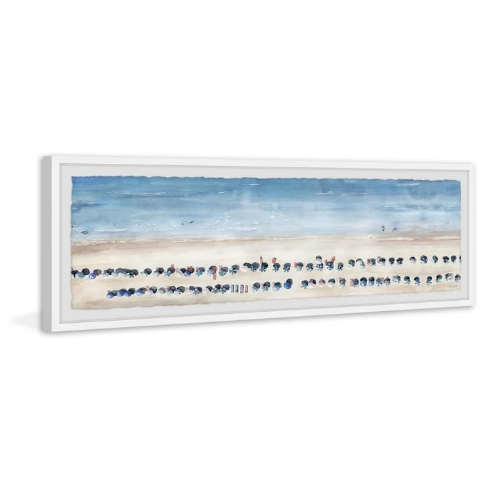 Marmont Hill Boundless Beach Framed Painting Print
