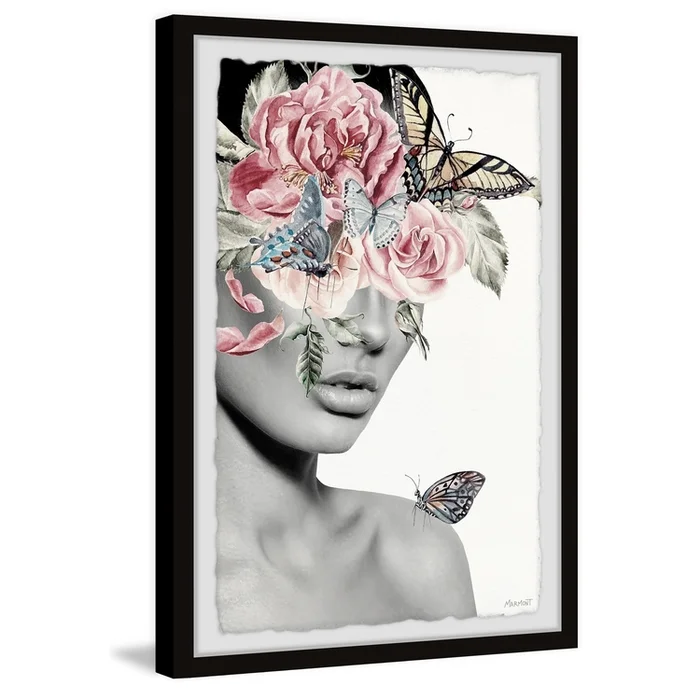 Marmont Hill Butterfly Bonanza Framed Painting Print