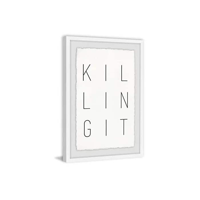 Marmont Hill Killing It Framed Painting Print